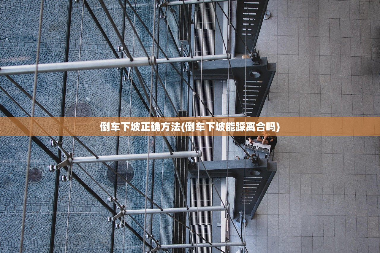 倒车下坡正确方法(倒车下坡能踩离合吗)