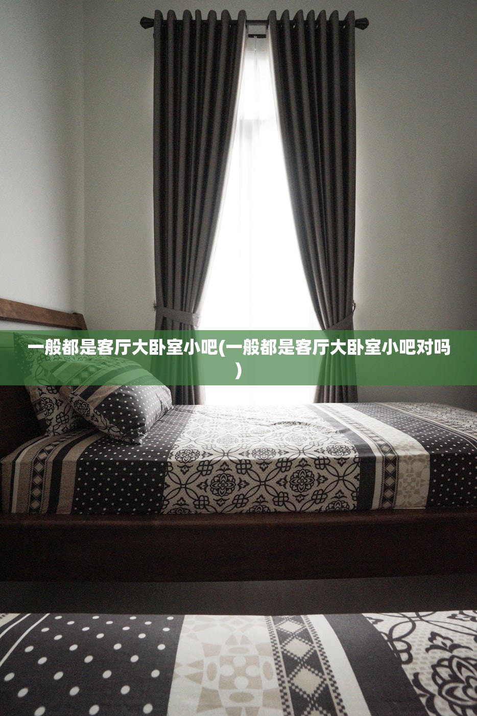 一般都是客厅大卧室小吧(一般都是客厅大卧室小吧对吗)