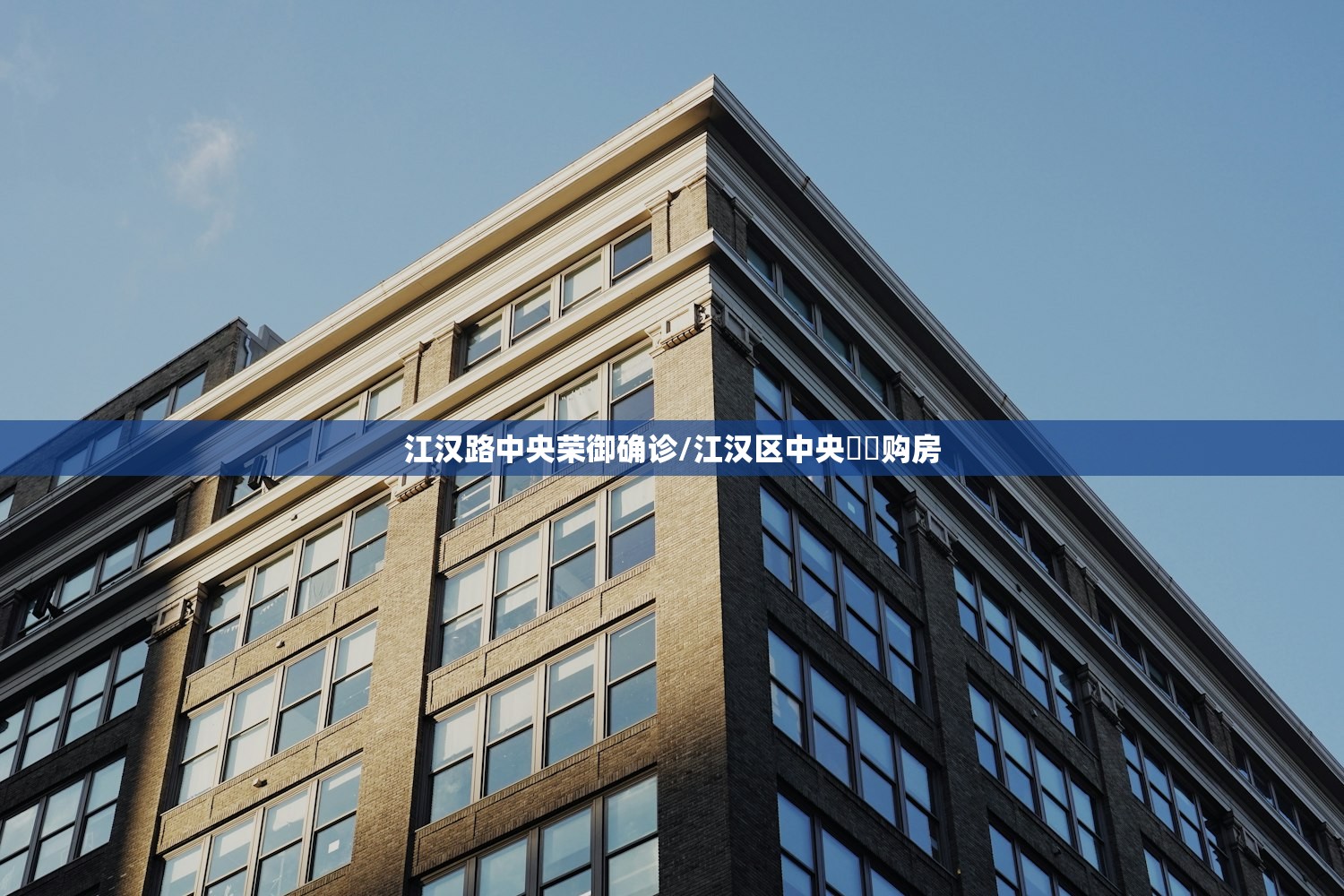 江汉路中央荣御确诊/江汉区中央雲璟购房