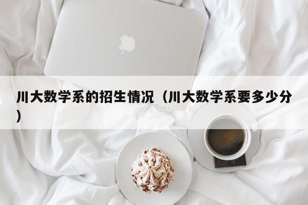 川大数学系的招生情况(川大数学系要多少分)